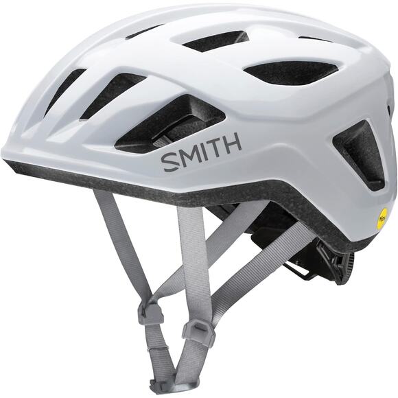 SMITH White Cycling Helmet - Picture 1 of 5